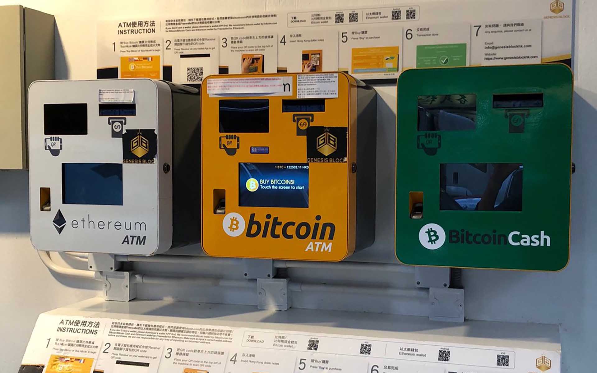 The Number Of Cryptocurrency ATMs Worldwide Reaches 4,000