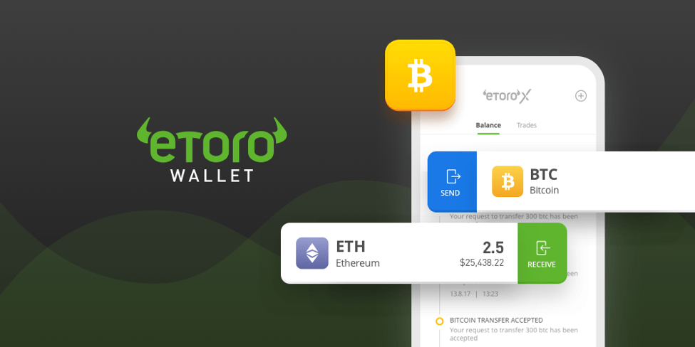 eToro Trading Platform Releases A Cryptocurrency Wallet