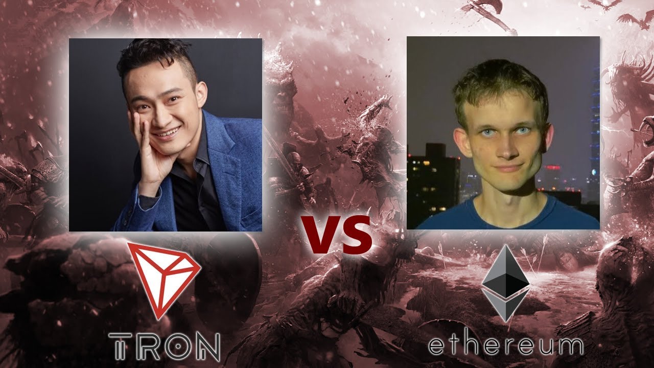 The Cold TRON And Ethereum War