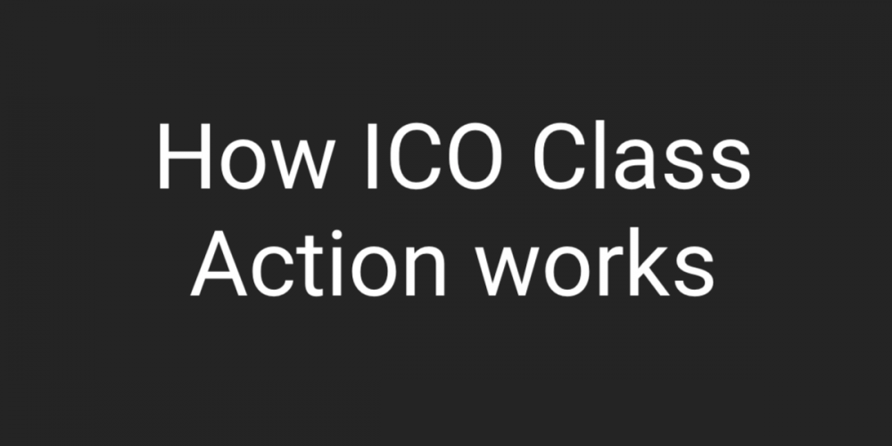 ICO Class Action