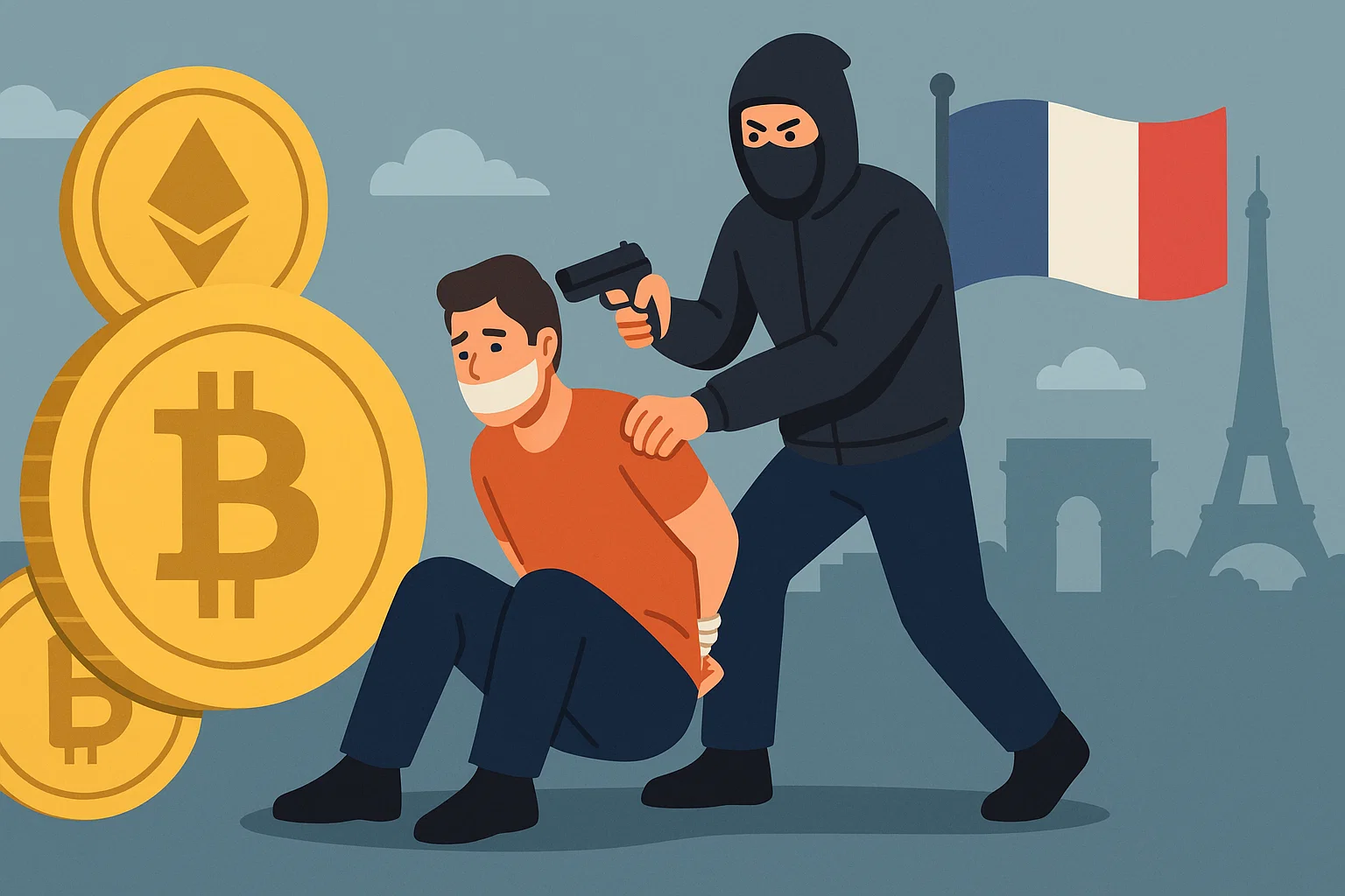 Crypto-Related Kidnappings Surge in France