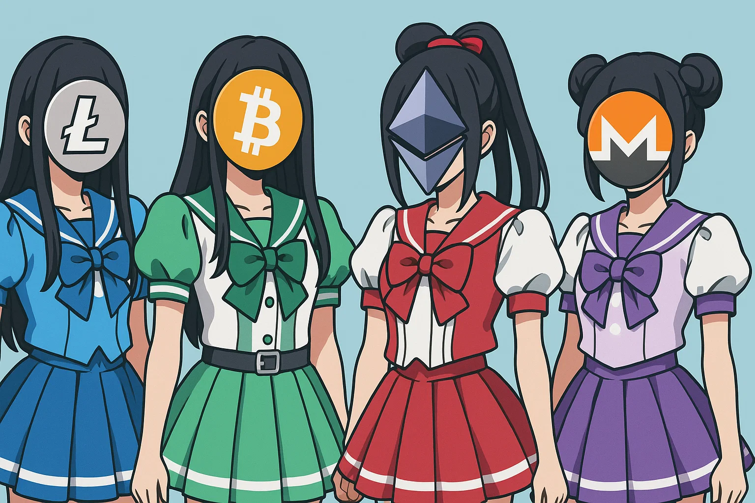 Virtual Currency Girls Japan's Crypto-Themed Pop Group